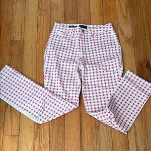 Charter Club Checkered jeans sz6
